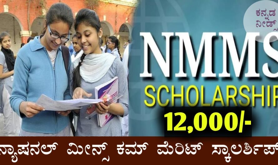 ನ್ಯಾಷನಲ್ ಮೀನ್ಸ್ ಕಮ್ ಮೆರಿಟ್ ಸ್ಕಾಲರ್‌ಶಿಪ್ (NMMS) 2025 – ಸಂಪೂರ್ಣ ಮಾಹಿತಿ
